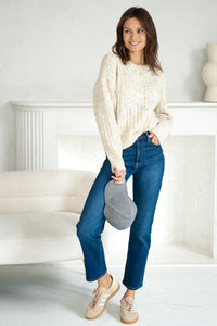 FRANNY FLECK SWEATER