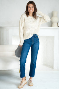 FRANNY FLECK SWEATER