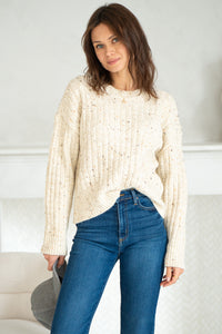 FRANNY FLECK SWEATER