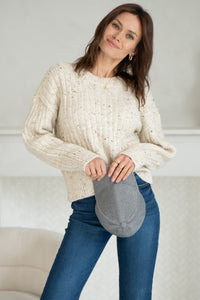 FRANNY FLECK SWEATER