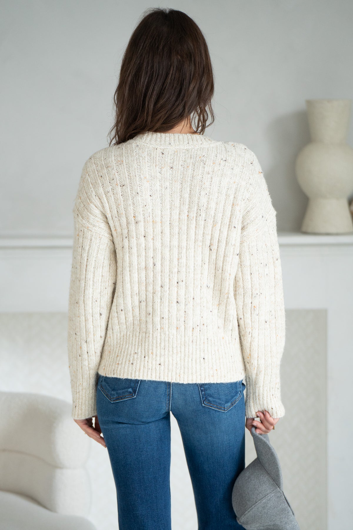 FRANNY FLECK SWEATER
