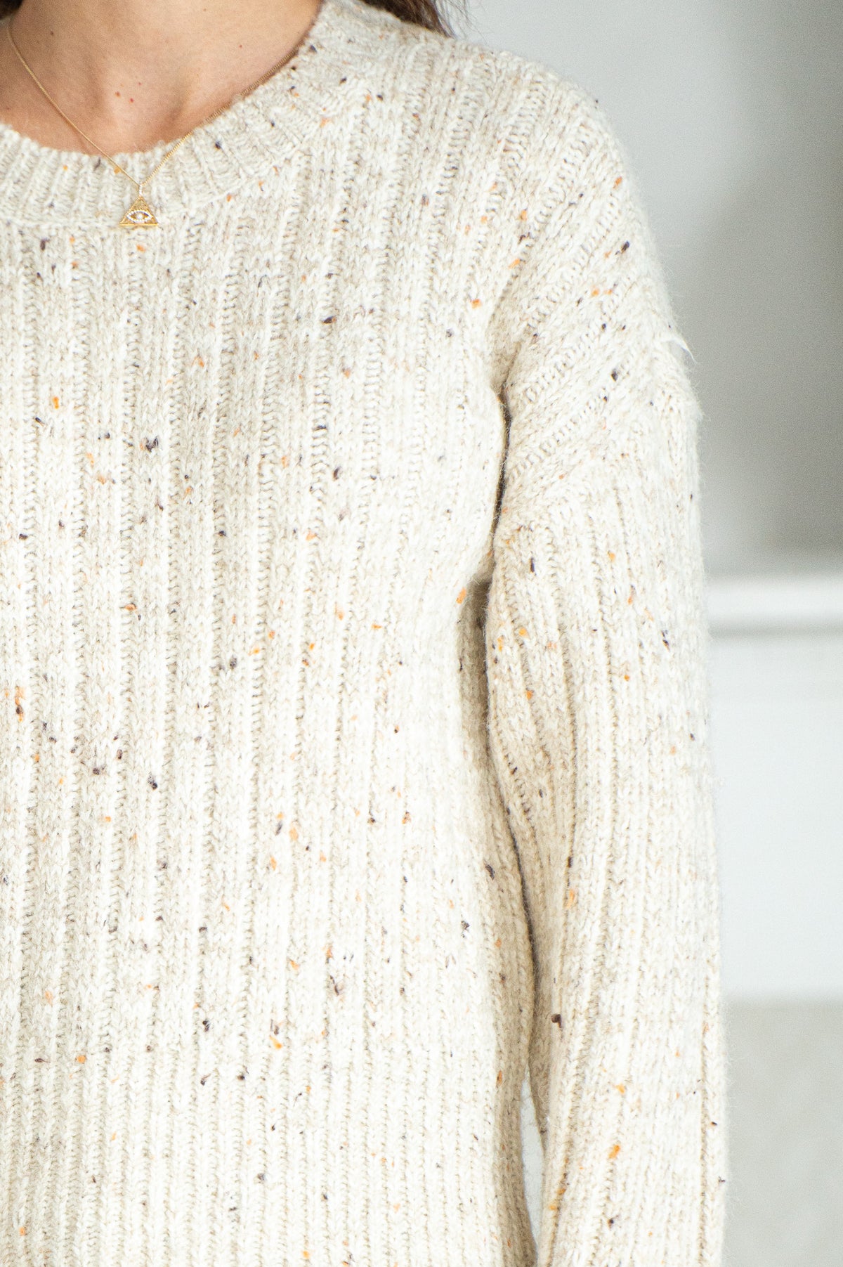 FRANNY FLECK SWEATER