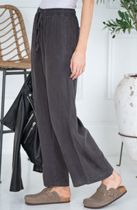 MALTA TENCEL WIDE LEG PANTS-CH