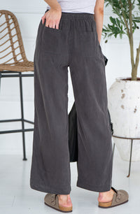 MALTA TENCEL WIDE LEG PANTS-CH