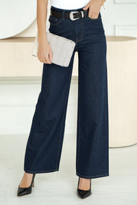 NCE WIDE LEG JEANS-DB