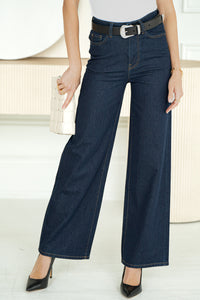 NCE WIDE LEG JEANS-DB