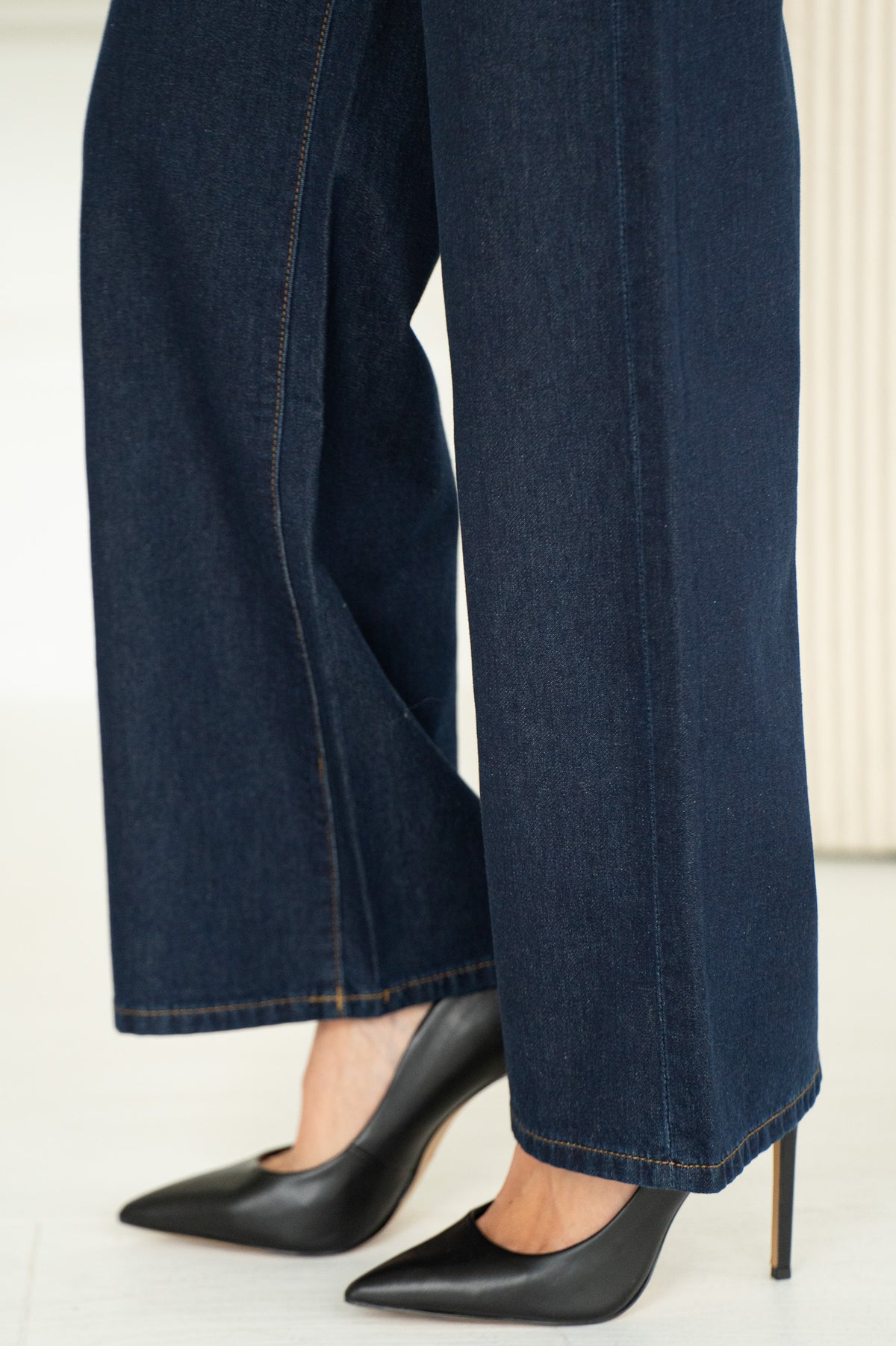 NCE WIDE LEG JEANS-DB