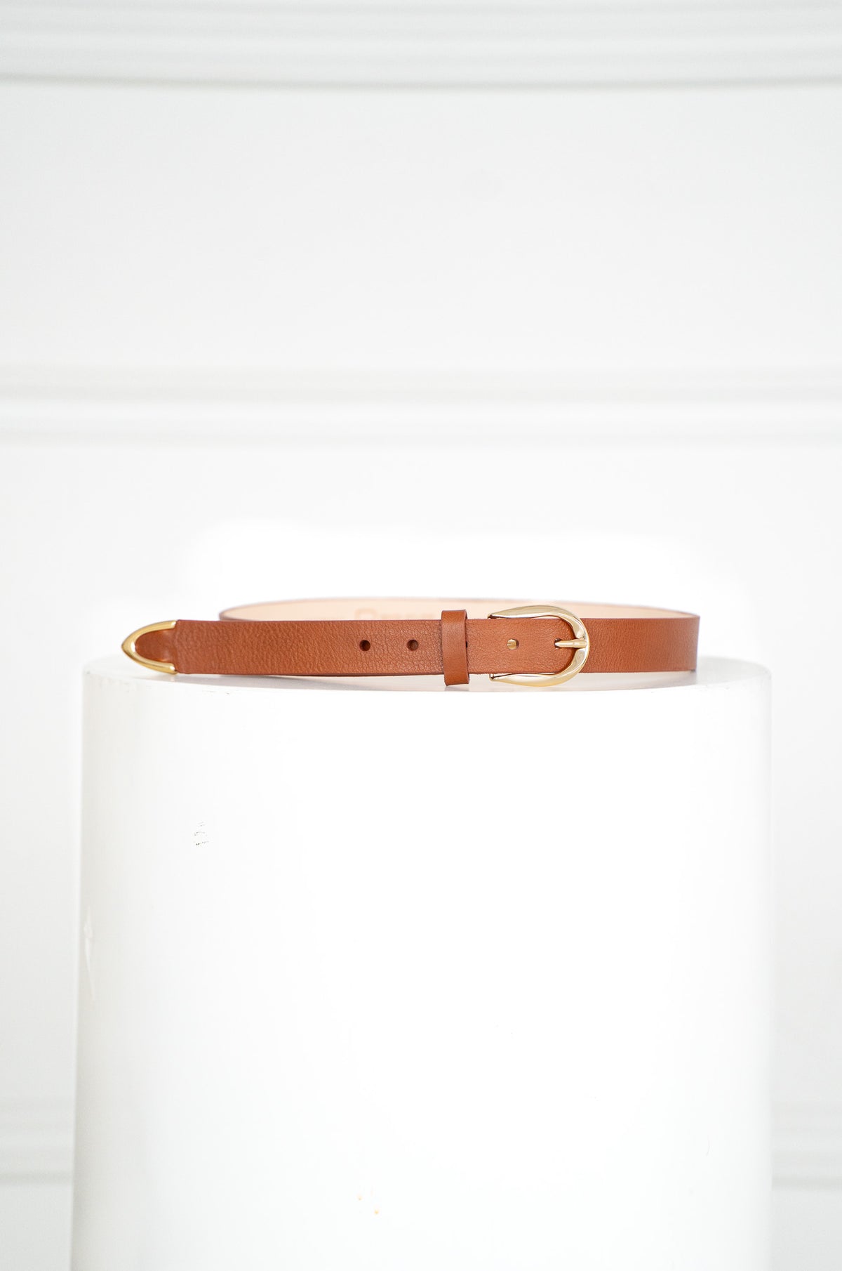 DOMINI LEATHER BELT-TA
