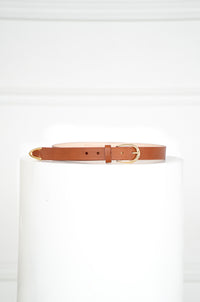 DOMINI LEATHER BELT-TA