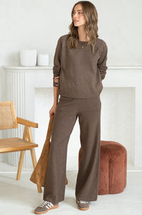 LITA RAGLAN SWEATER-BR