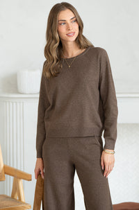 LITA RAGLAN SWEATER-BR