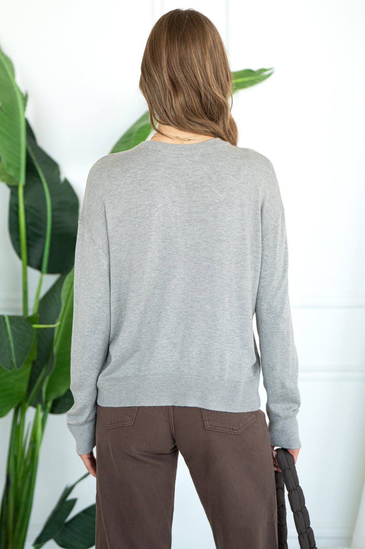 FORECASE LIGHTWEIGHT VISCOSE SWEATER-HG