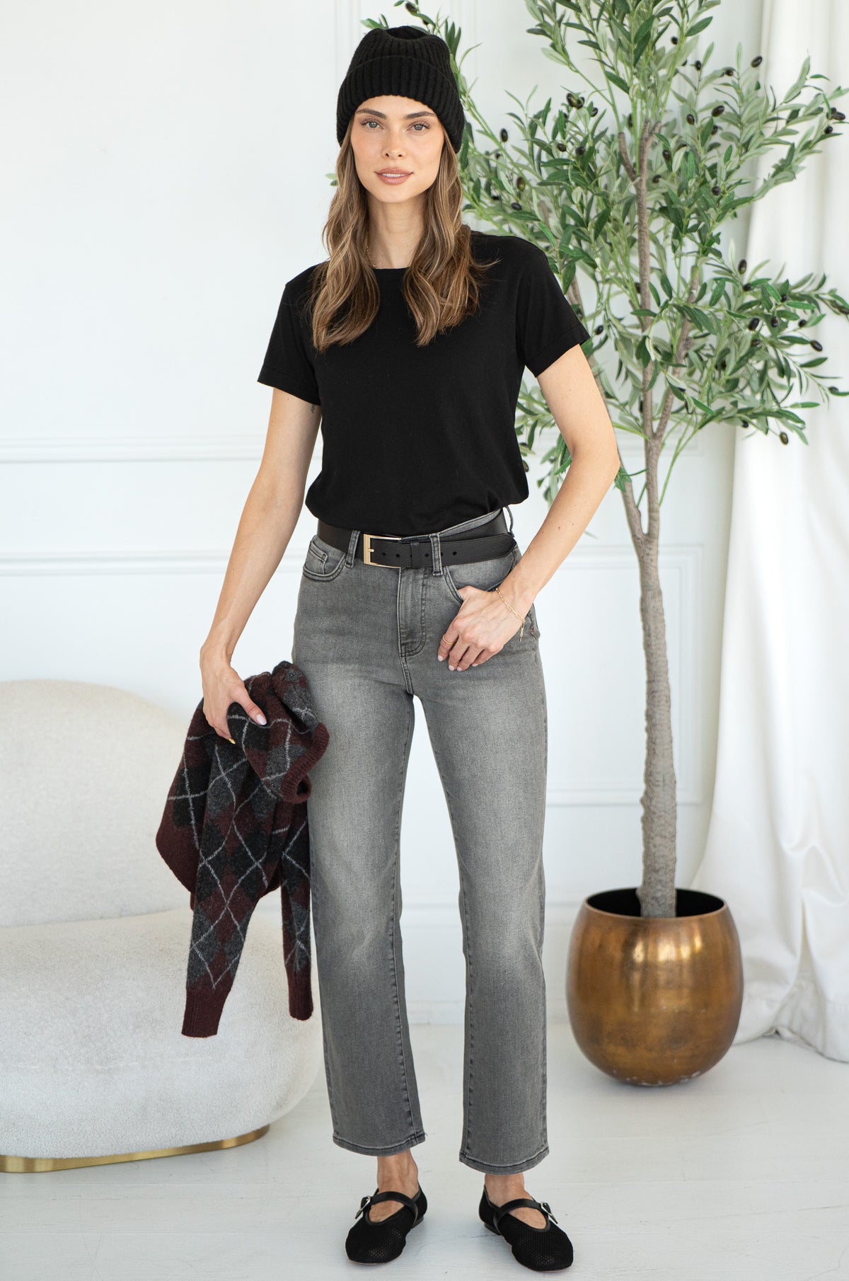 WYNN COTTON T SHIRT-BK