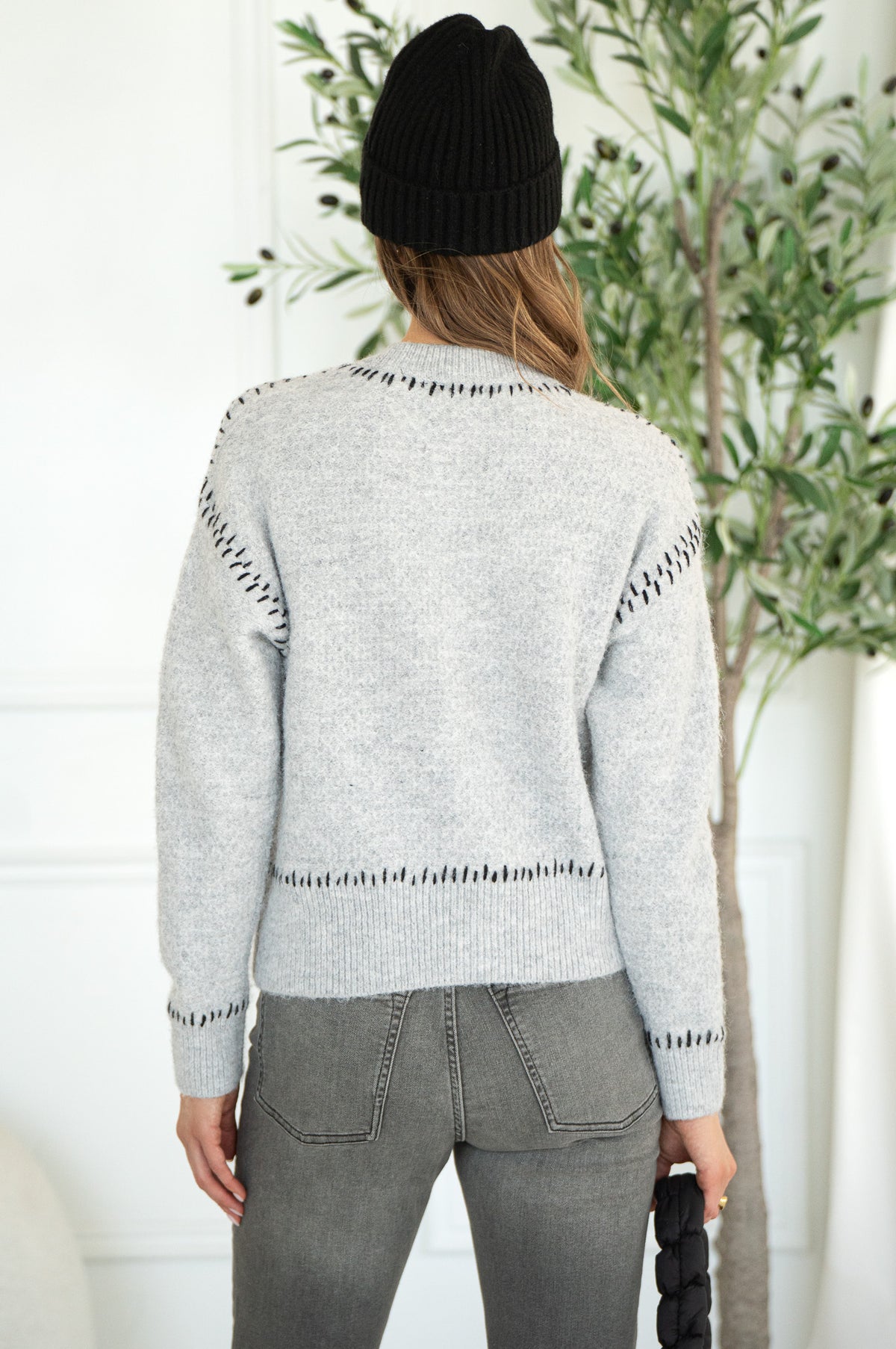 MY STORY WHIPSTITCH CARDIGAN