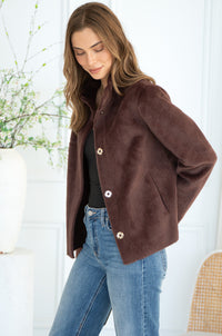 MADAI FAUX FUR JACKET-BU