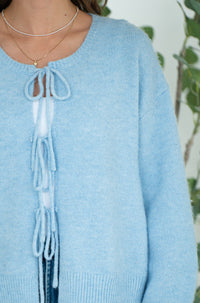 TEENA TIE FRONT SWEATER