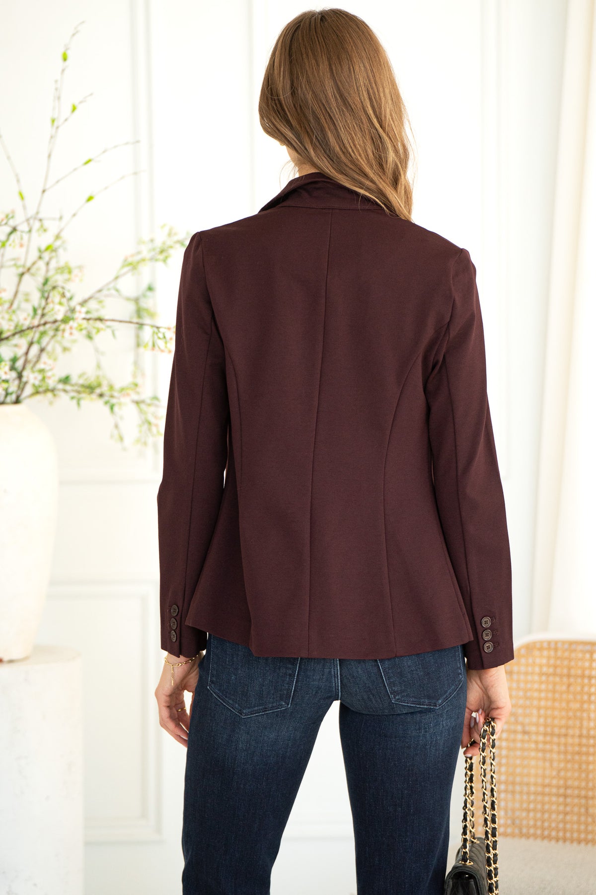 LOS ANGELES PONTE BLAZER-PL