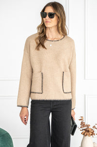 ACE POCKET WHIPSTITCH SWEATER-TA