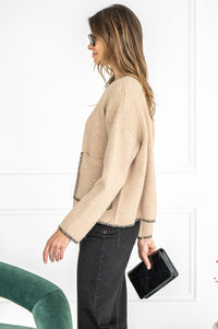 ACE POCKET WHIPSTITCH SWEATER-TA