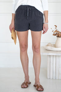 LEEDS TENCEL SHORTS-CH