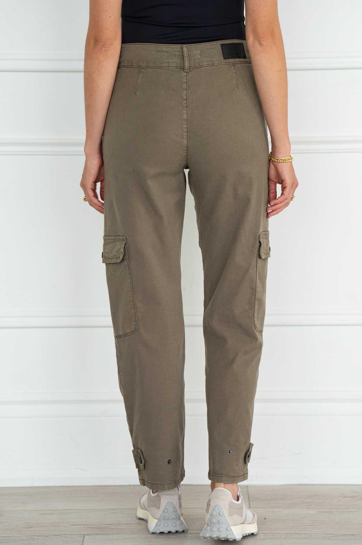 ELSIE LUXE TWILL CARGO PANTS-OL