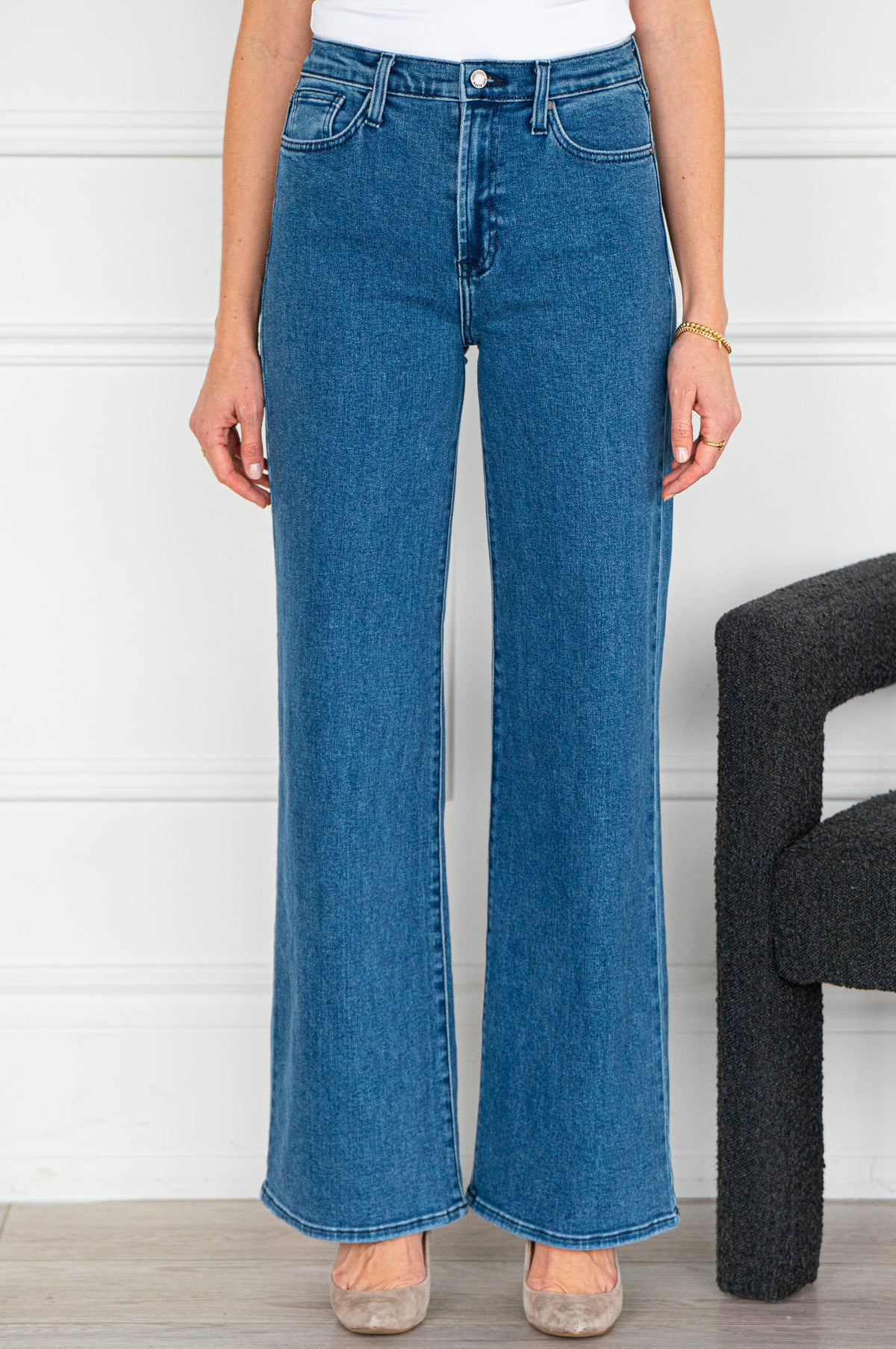KOVE WIDE LEG JEANS-MB