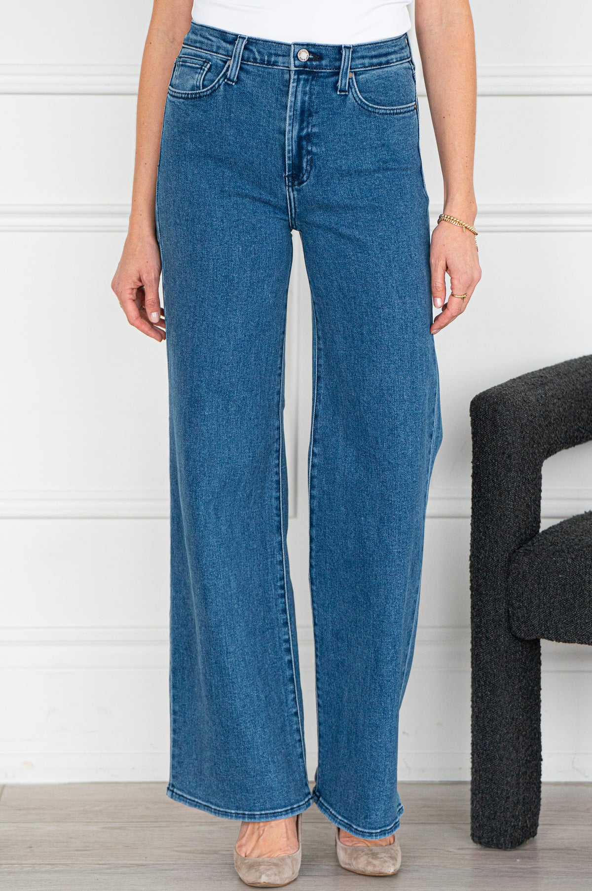 KOVE WIDE LEG JEANS-MB