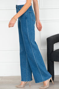 KOVE WIDE LEG JEANS-MB