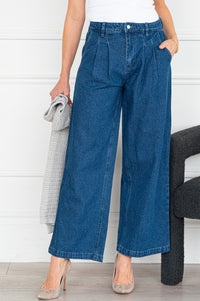 SHAINE PLEATED JEANS