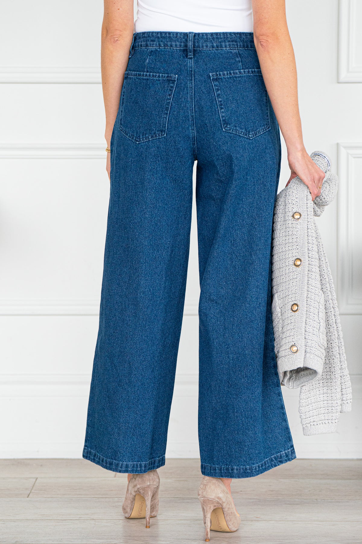 SHAINE PLEATED JEANS