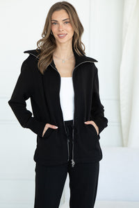 AUSTIN LUX ZIP UP