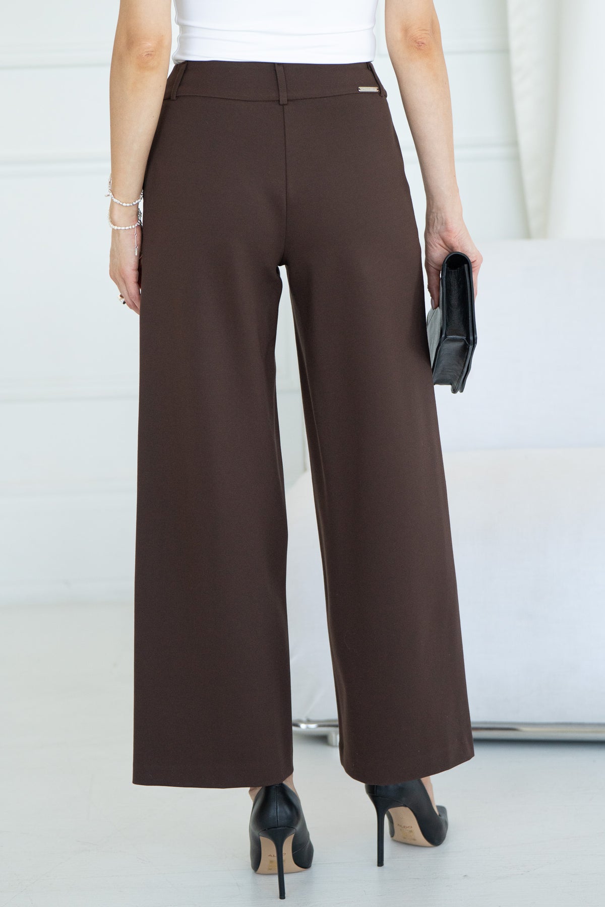 AUDREY WIDE LEG DRESS PANTS-BR