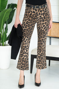 READY TO PRANCE LEOPARD JEANS