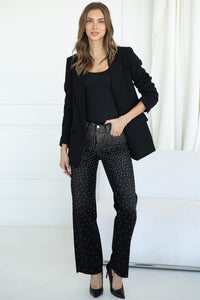 ON THE ROCKS RHINESTONE JEANS