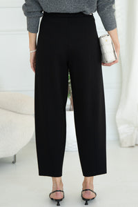 BARREL PONTE DRESS PANTS