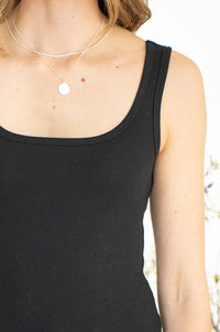 DANYA RIB TANK-BK