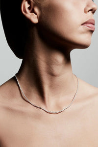 PAM SILVER PLATED NECKLACE
