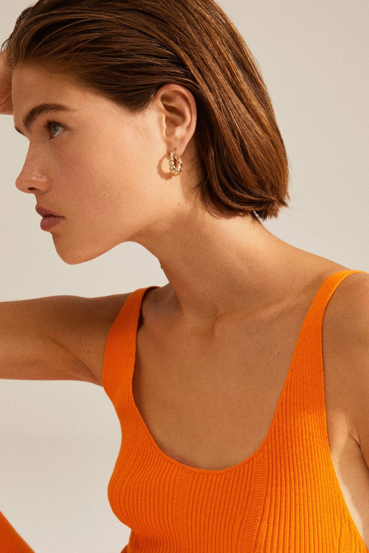 EILEEN GOLD PLATED EARRINGS