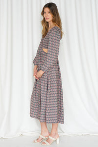 LINA CUT OUT DRESS-BK