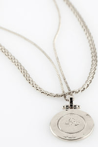 NOMAD SILVER PLATED NECKLACE