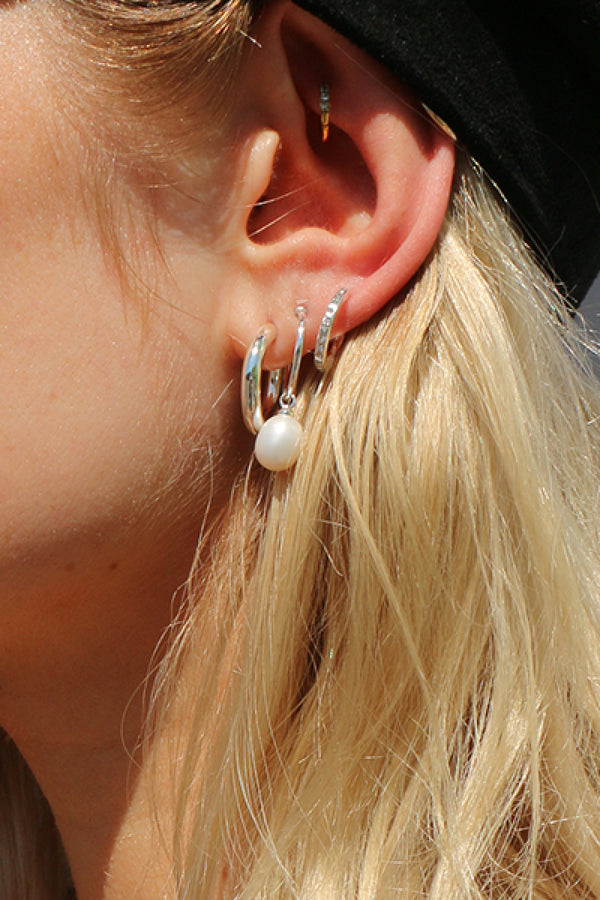 DOLAG SILVER PLATED EARRINGS