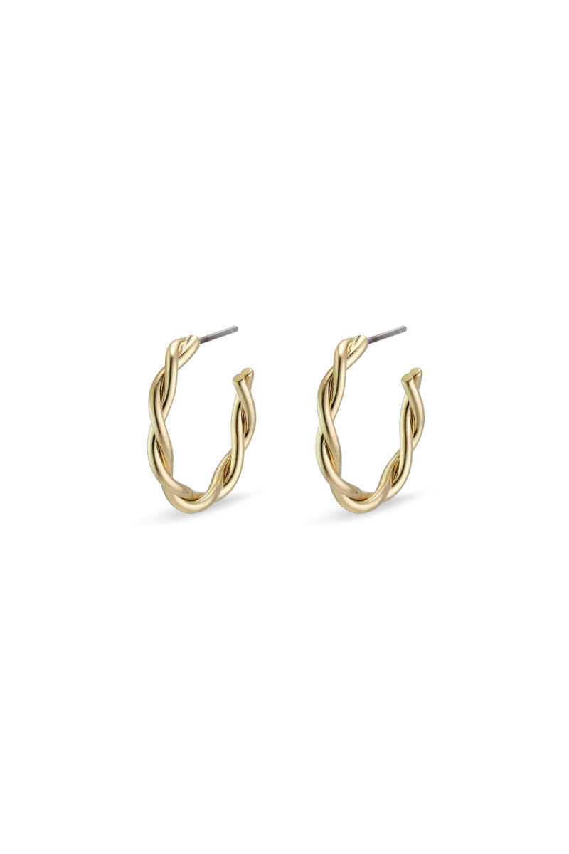 NAJA GOLD PLATED EARRINGS-SM