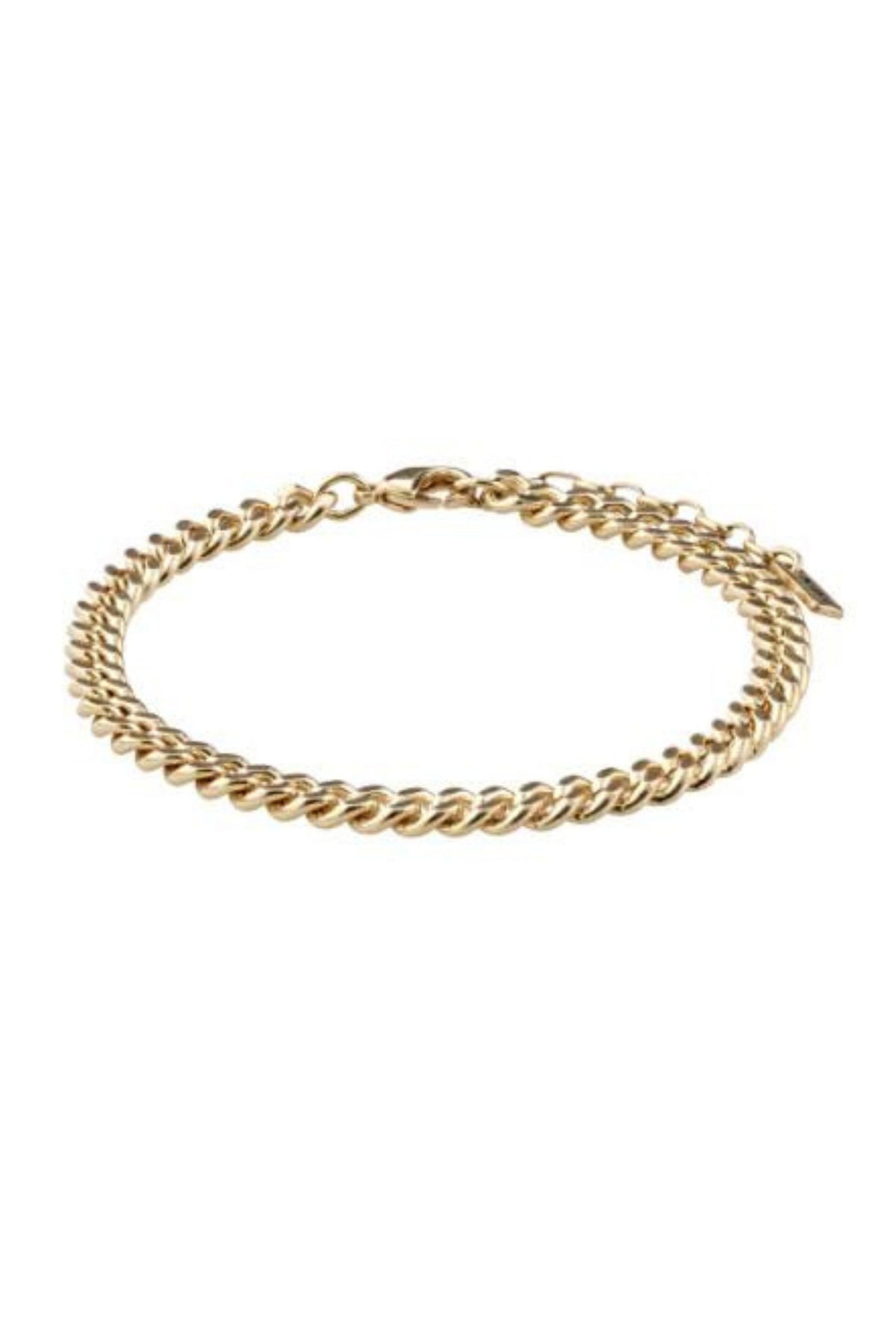 FUCHSIA GOLD PLATED BRACELET