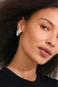 SOLARI SILVER PLATED EARRINGS