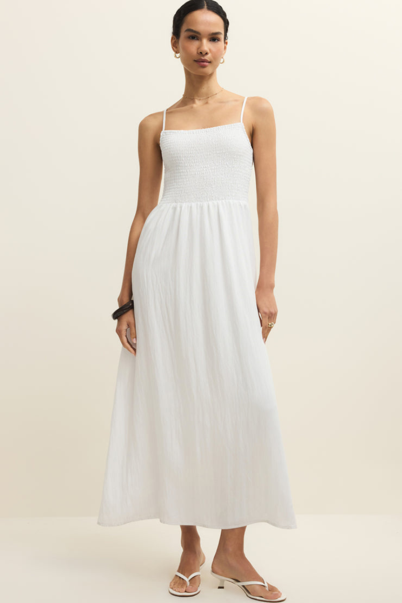 BAYSIDE MAXI DRESS-WH