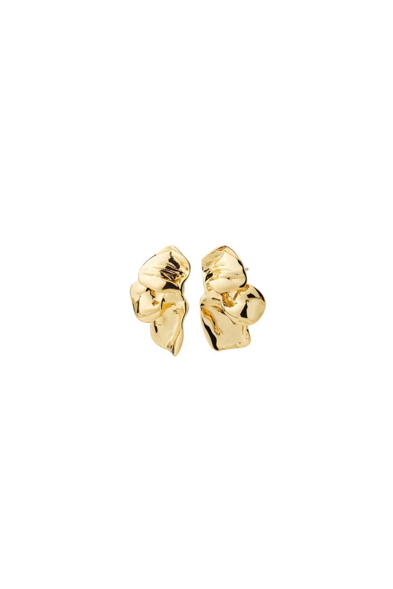 SOLARI GOLD PLATED EARRINGS