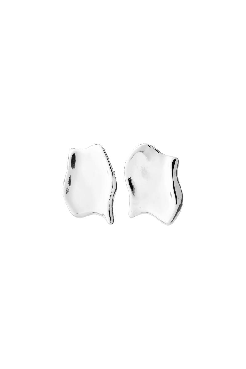 ELYS SILVER PLATED EARRINGS