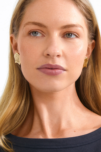 ELYS GOLD PLATED EARRINGS