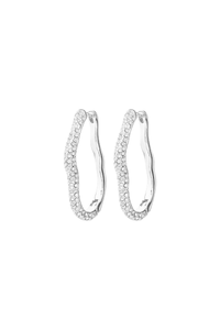 AVOLA SILVER PLATED EARRINGS