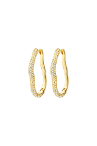 AVOLA GOLD PLATED EARRINGS